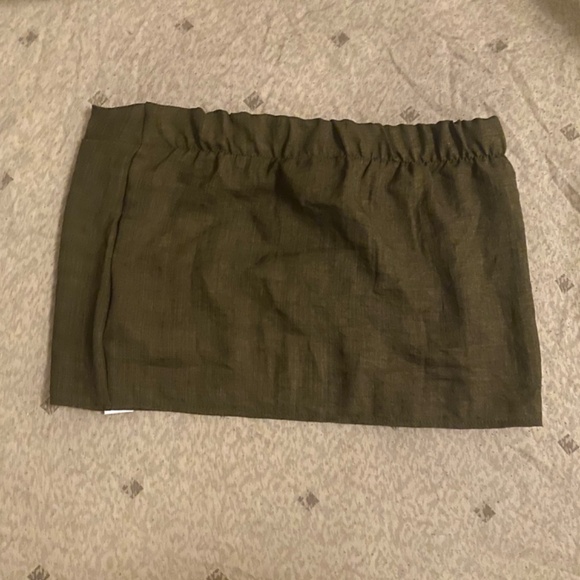 Khaki Mini Skirt - Picture 2 of 2
